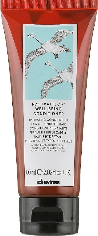 Feuchtigkeitsspendende Haarspülung mit Echinacea-Extrakt für mehr Glanz - Davines Well Being Conditioner — Bild N1