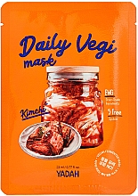 Düfte, Parfümerie und Kosmetik Tuchmaske für das Gesicht mit Kimchi - Yadah Daily Vegi Kimchi Mask