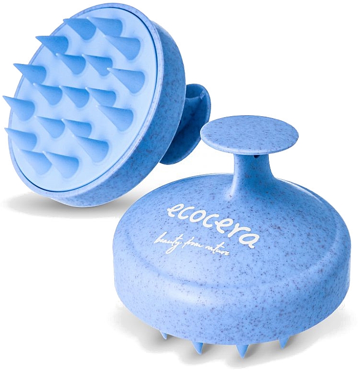 Massage-Bürste für die Kopfhaut blau - Ecocera Medi Scalp Massage Brush — Bild N1