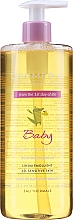 Düfte, Parfümerie und Kosmetik Dusch- und Badeöl für atopische Haut - Dermedic Linum Emolient Baby (mit Spender)