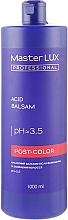 Säurebalsam nach dem Färben und Bleichen der Haare - Master LUX Professional Acid Balsam Post Color — Bild N1