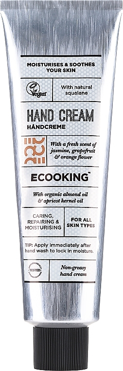 Handcreme - Ecooking Hand Cream Moisturises & Soothes Your Skin  — Bild N1