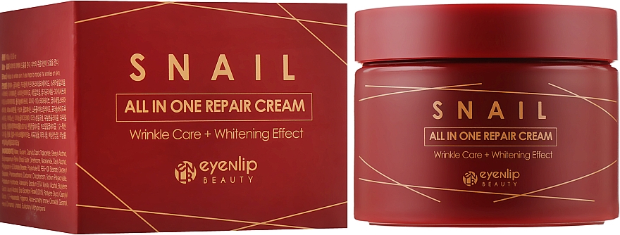 Multifunktionale Gesichtscreme - Eyenlip Snail All In One Repair Cream — Bild N4
