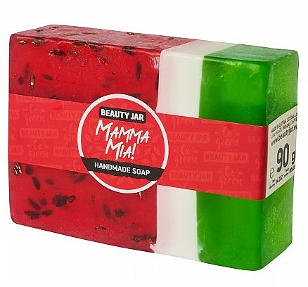 Glycerinseife mit Wassermelone - Beauty Jar Mamma Mia! Handmade Soap