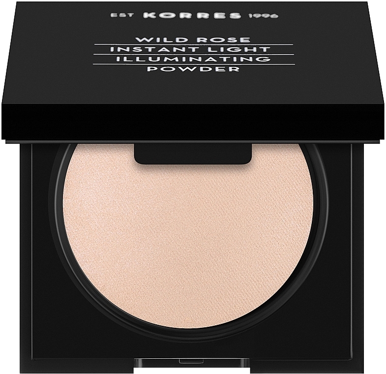 Puder-Highlighter mit Wildrosenöl - Korres Wild Rose Instant Light Illuminaring Power — Bild N1