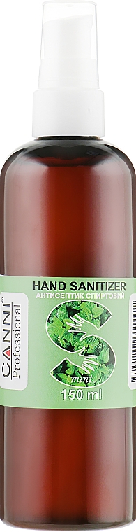 Antibakterielles Gel für Hände und Nägel mit Minzduft - Canni Hand Sanitizer Mint — Bild N3