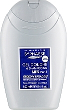 2in1 Duschgel und Shampoo für Männer - Byphasse Men Shower Gel-Shampoo 2in1 Groovy Paradise — Bild N1