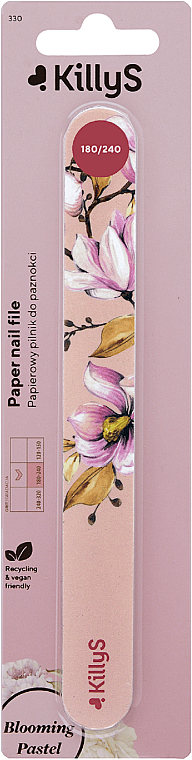 Papier-Nagelfeile - KillyS Blooming Pastel Paper — Bild N1