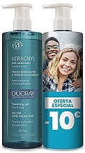 Düfte, Parfümerie und Kosmetik Set - Ducray Keracnyl Gel Moussant Duo Set (f/gel/400mlx2)
