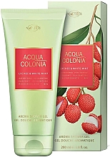 Maurer & Wirtz 4711 Aqua Colognia Lychee & White Mint - Duschgel — Bild N1