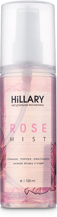 Rosenwasser für das Gesicht - Hillary Rose Mist — Bild N2