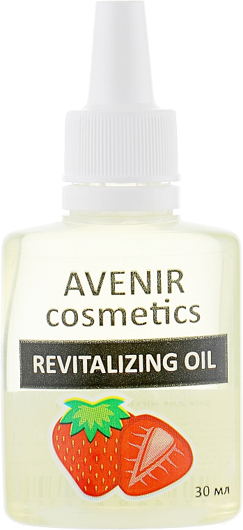 Nagelhautöl Erdbeere - Avenir Cosmetics Revitalizing Oil — Bild N1