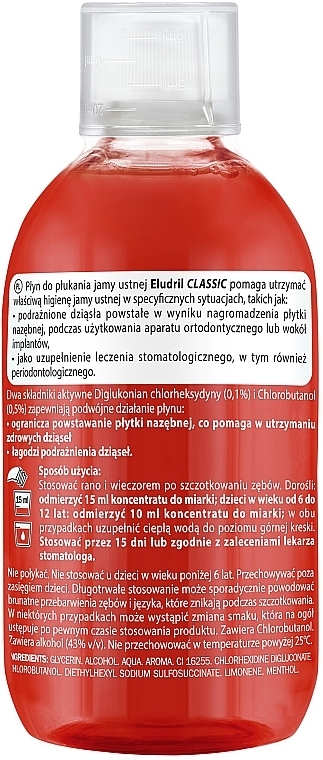 Erfrischende und reinigende Mundspülung - Pierre Fabre Oral Care Eludril Classic Mouthwash — Bild N2