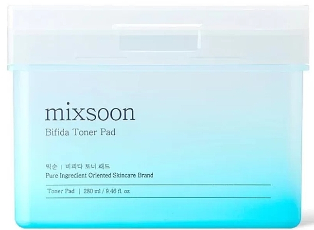 Gesichtstonikum mit Hyaluronsäure - Mixsoon Bifida Toner Pad	 — Bild N1