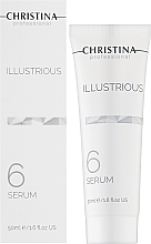 Aufhellendes Anti-Aging Serum für Gesicht, Hals und Dekolleté - Christina Illustrious Serum Step 6 — Bild N2