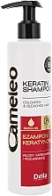 Shampoo mit Keratin für gefärbtes Haar oder Strähnen - Delia Cameleo Keratin Shampoo — Bild N1