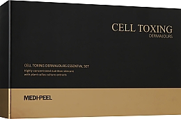 Gesichtspflegeset - MEDIPEEL Cell Toxing Dermajours Essential Kit (Gesichtsserum 100ml + Gesichtstoner 30ml + Gesichtsemulsion 30ml + Gesichtscreme 50g + Creme 10g) — Bild N1