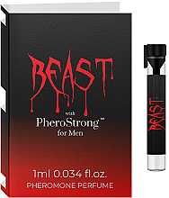 Düfte, Parfümerie und Kosmetik PheroStrong Beast With PheroStrong For Men - Духи с феромонами (пробник)