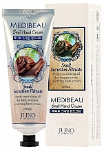 Handcreme mit Schneckenschleim - Juno Medibeau Snail Hand Cream — Bild N1
