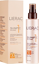 Anti-Aging Körpermilch-Spray SPF 30 - Lierac Sunific Solaire Spray Lacte Irise SPF30 — Bild N1