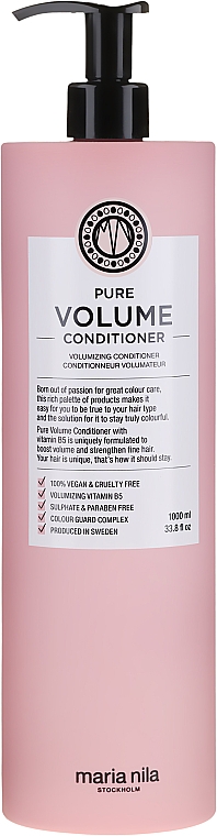 Conditioner für mehr Volumen mit Vitamin B5 - Maria Nila Pure Volume Condtioner — Bild N4