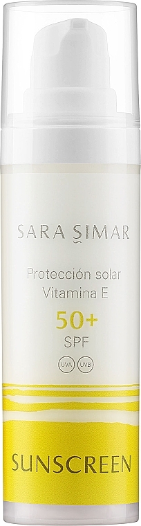 Sonnenschutzcreme für das Gesicht - Sara Simar Sunscreen SPF 50 — Bild N1