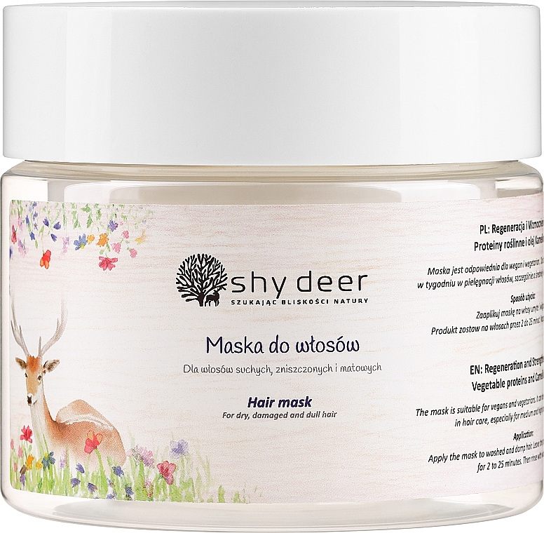 Maske für trockenes und geschädigtes Haar - Shy Deer Hair Mask — Bild N1