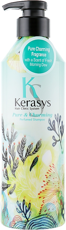 Parfümiertes Shampoo für trockenes und strapaziertes Haar - KeraSys Pure & Charming Perfumed Shampoo