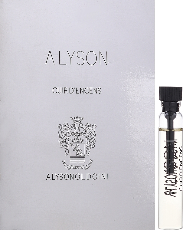 GESCHENK! Alyson Oldoini Cuir D'encens For Men - Eau de Parfum (Probe) — Bild N1