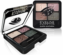 Lidschatten - Eveline Cosmetics Quattro Eye Shadow — Bild N2