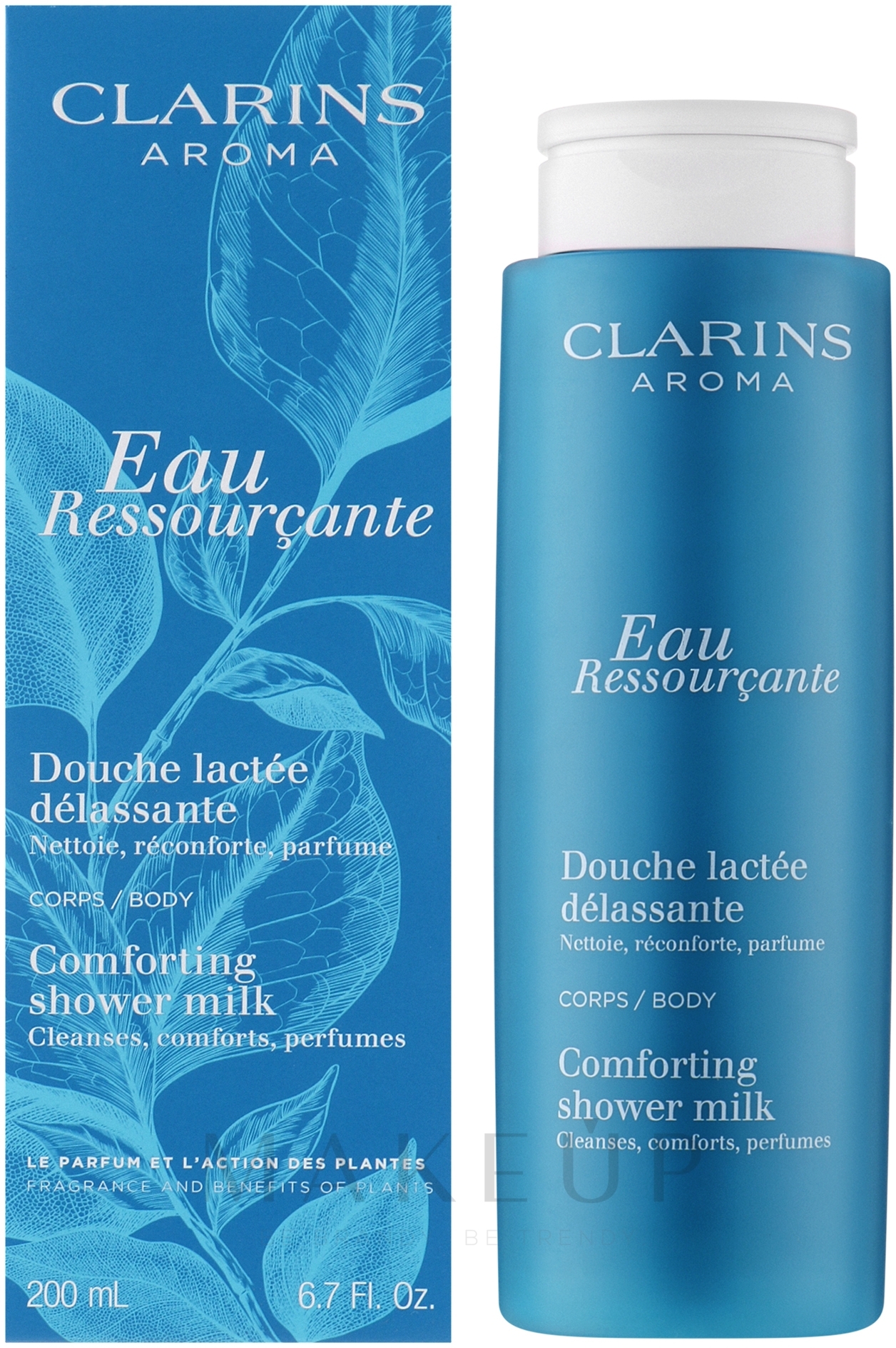 Clarins Aroma Eau Ressourcante - Feuchtigkeitsspendende Duschmilch — Bild 200 ml