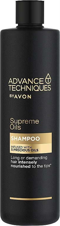 Revitalisierendes Haarshampoo mit 5 pflegenden Ölen - Avon Advance Techniques Supreme Oil Shampoo — Bild N1