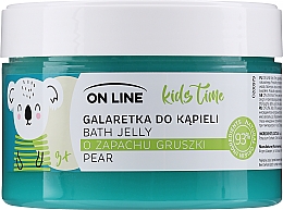 Düfte, Parfümerie und Kosmetik Badegelee für Kinder Birne - On Line Kids Bath Jelly