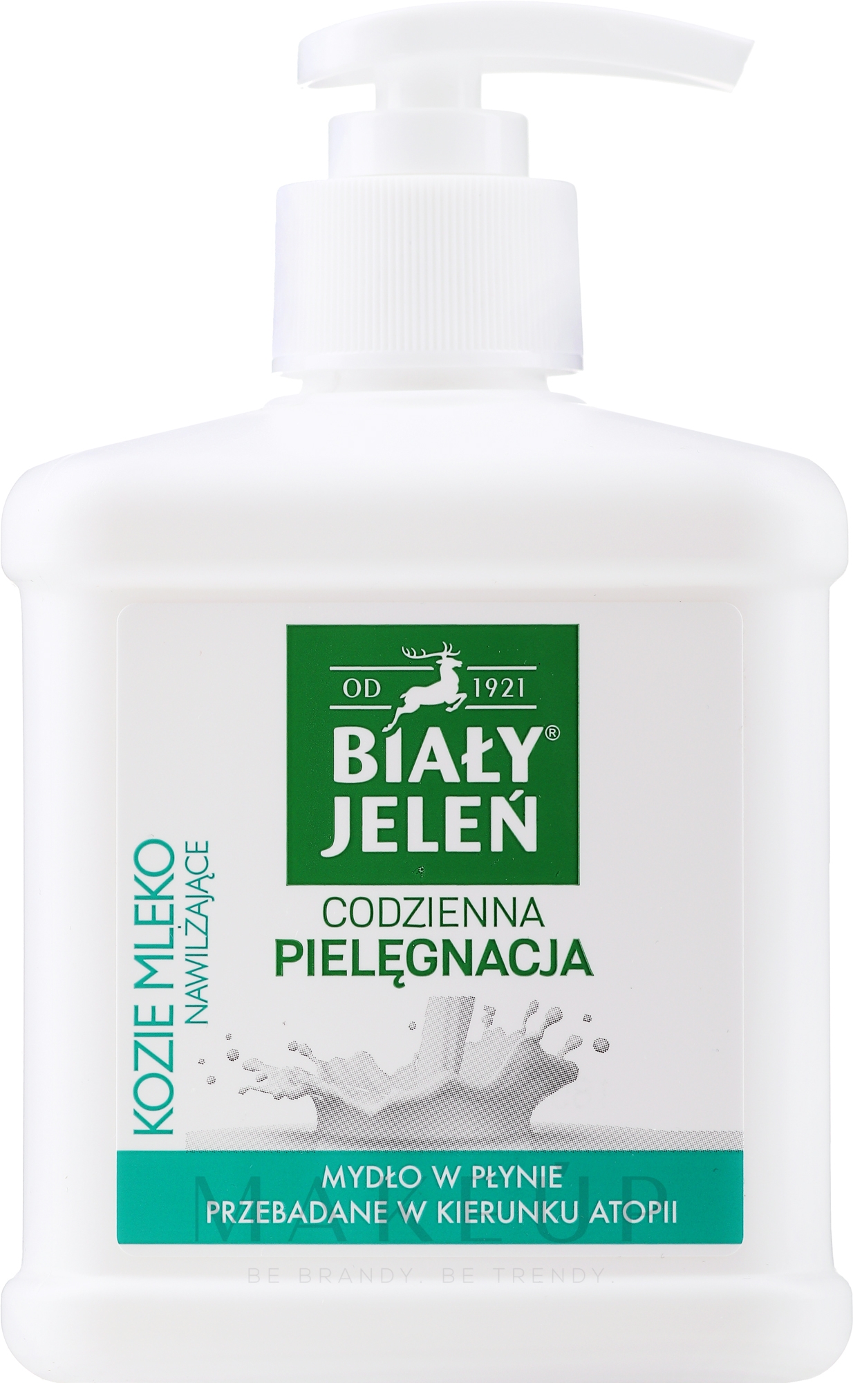 Hypoallergene Flüssigseife mit Ziegenmilch - Bialy Jelen Hypoallergenic Premium Soap Extract Of Goat's Milk — Bild 500 ml