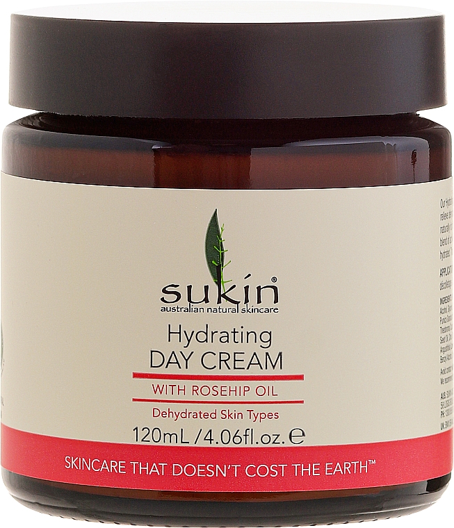 Tägliche feuchtigkeitsspendende Gesichtscreme mit Hagebuttenöl - Sukin Rose Hip Hydrating Day Cream — Bild N5