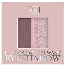 Düfte, Parfümerie und Kosmetik Lidschatten-Duo - Wibo I Choose What I Want Duo Eyeshadow