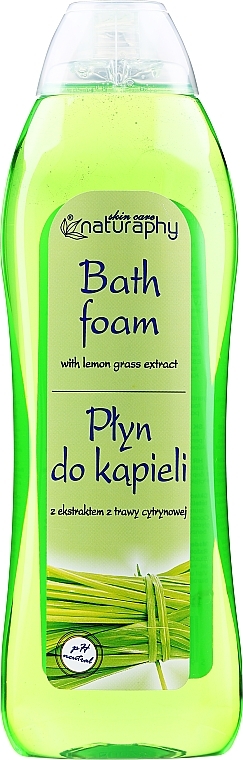 Badeschaum mit Zitronengras-Extrakt - Naturaphy Bath Foam With Lemongrass Extract
