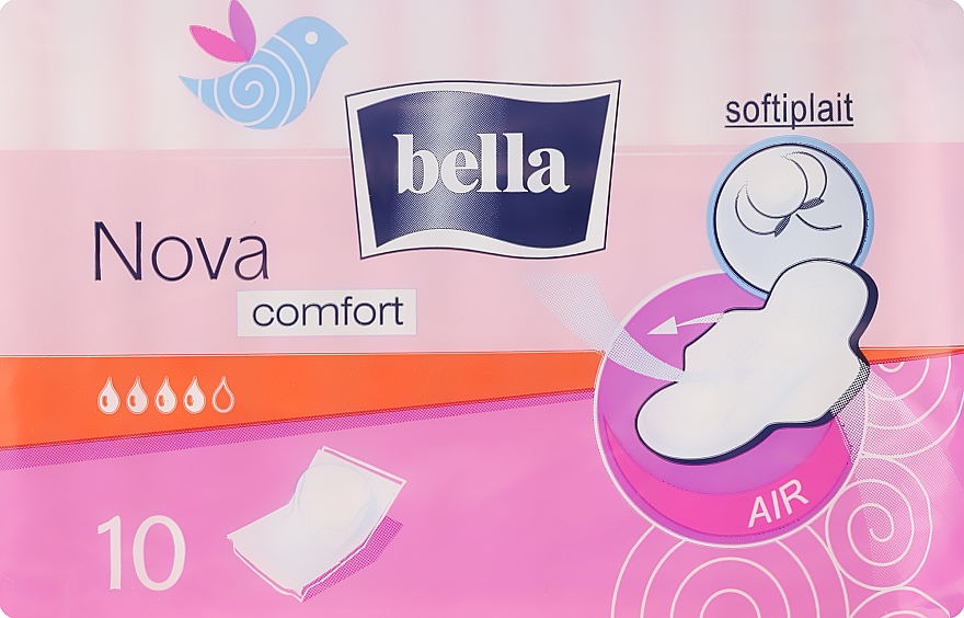 Damenbinden Nova Comfort 10 St. - Bella — Bild N1