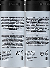 Haarpflegeset für mehr Volumen - Lakme Teknia Body Maker (Shampoo 100ml + Conditioner 100ml) — Bild N3