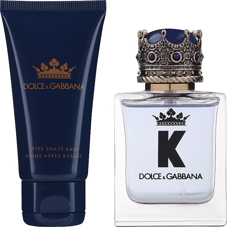 Dolce & Gabbana K by Dolce & Gabbana - Duftset (Eau de Toilette 50ml + After Shave Balsam 50ml)  — Bild N2