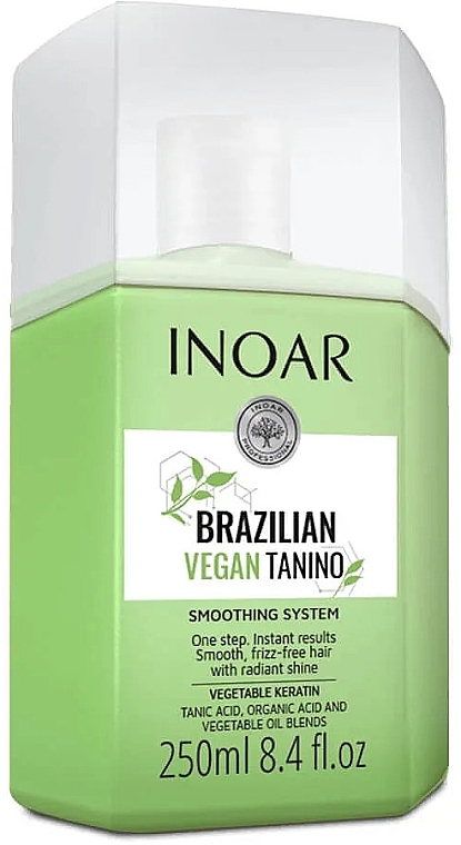 Glättungsbehandlung für das Haar - Inoar Brazilian Vegan Tanino Smoothing System — Bild N1