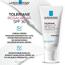 Gesichtscreme mit hohem UV-Schutz für zu Couperose neigende Haut - La Roche Posay Toleriane Rosaliac AR SPF30 — Bild N4