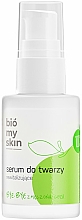 Düfte, Parfümerie und Kosmetik Revitalisierendes Gesichtserum mit Apfelextrakt und Apfelkernöl - Bio My Skin Face Serum