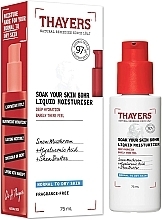 Feuchtigkeitscreme für normale und trockene Haut - Thayers Soak Your Skin 80HR Liquid Moisturizer — Bild N1