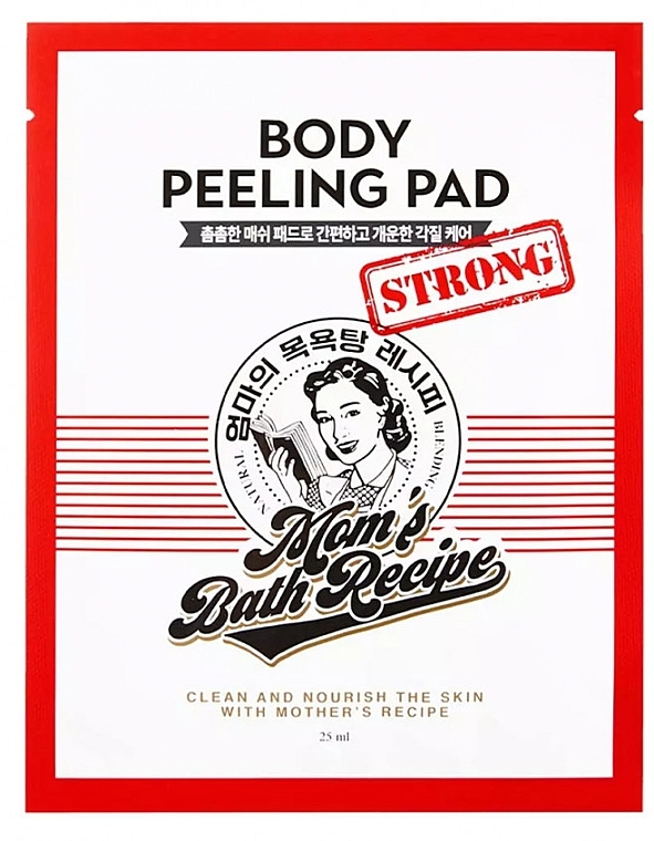 Körperpeeling - Mom's Bath Recipe Body Peeling Pad Strong — Bild N3