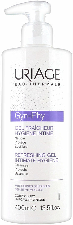 Erfrischendes und schützendes Reinigungsgel für die Intimhygiene - Uriage Gyn-Phy Intimate Hygiene Protective Cleansing Gel — Bild N4