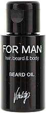 Düfte, Parfümerie und Kosmetik Trockenes Bartöl - Vitality's For Man Beard Oil