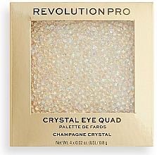 Make-up Palette - Revolution Pro Crystal Eye Quad — Bild N2