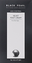 Samtige Fußcreme - Sea Of Spa Black Pearl Age Control Velvet Foot Cream — Bild N4