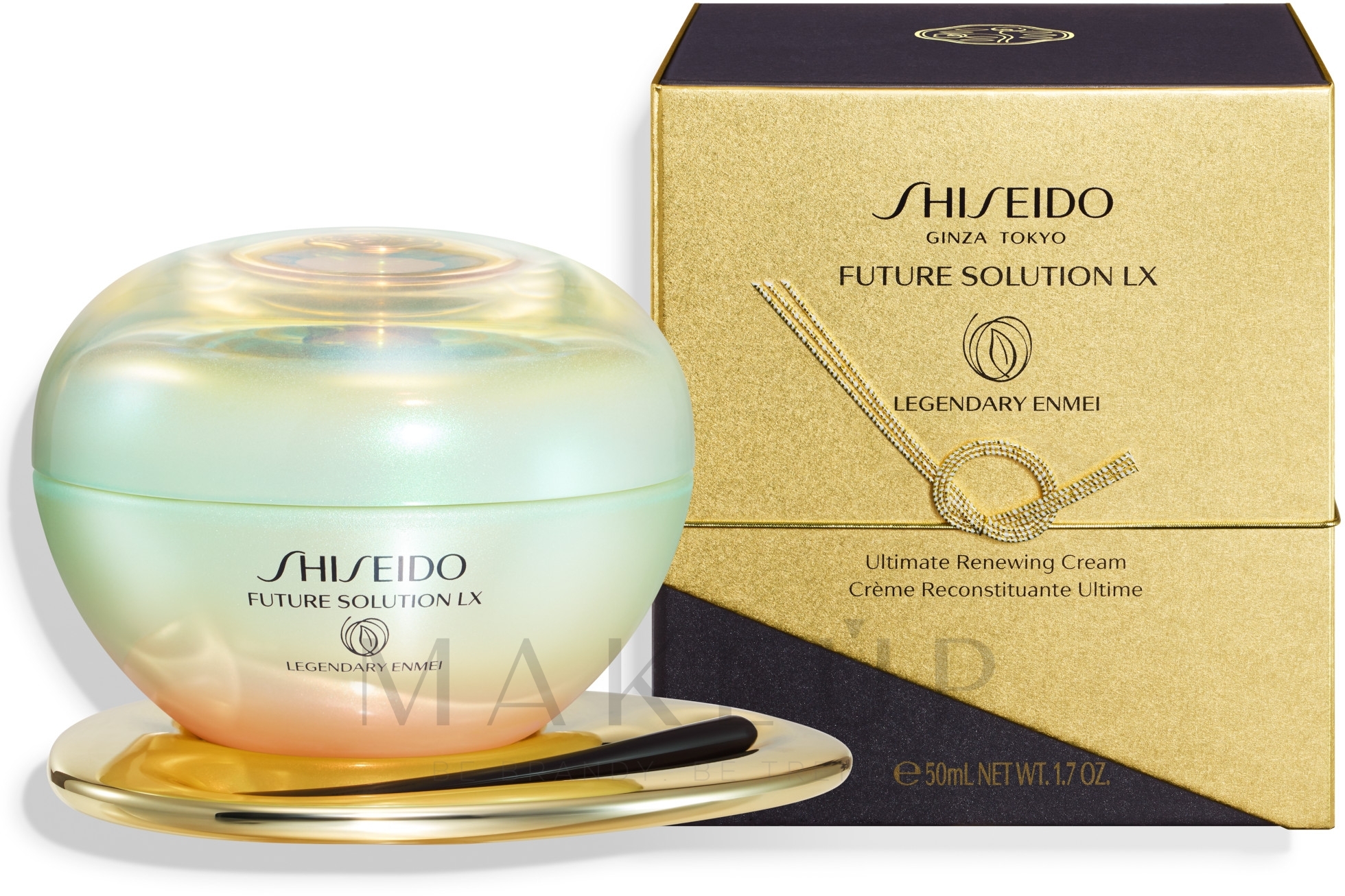 Luxuriöse regenerierende Anti-Aging Gesichtscreme - Shiseido Future Solution LX Legendary Enmei Ultimate Renewing Cream — Bild 50 ml